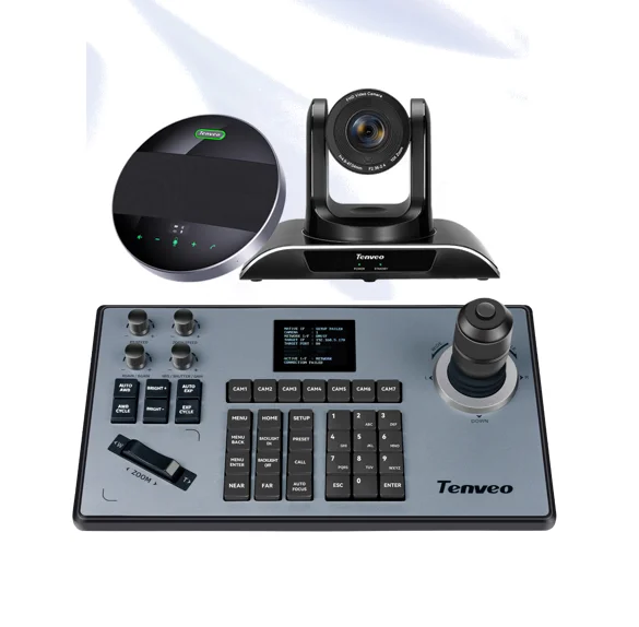 

Professional FHD PTZ Camera Microphone NDI PTZ Camera Controller for Live Streaming and Audio Conferencing System