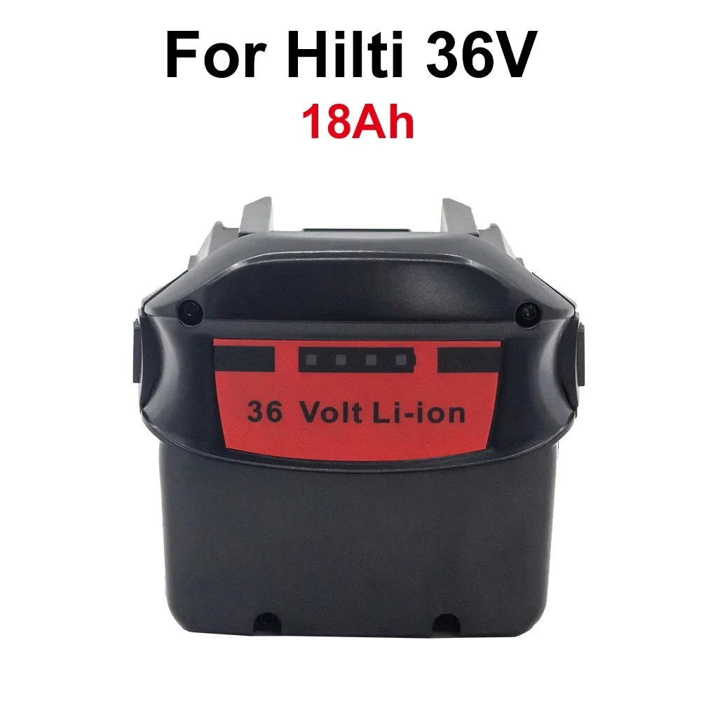 Replacement Battery For Hilti 36V 18.0Ah Electric Drill Electric Plate Hand Lithium Battery Rechargeable Model B 36/3.9 B36/6.0