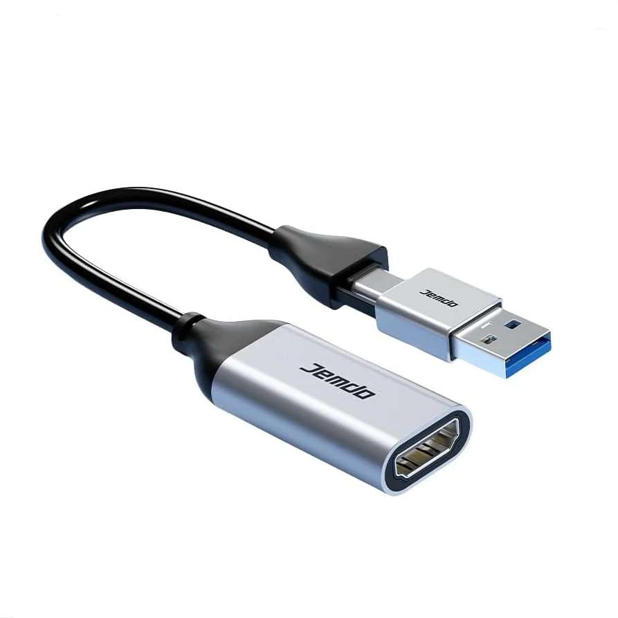 

Video Capture Card, 4K 1080p60fps Capture, Plug-and-Play for Live Streaming and Content Creation Compatible with Type-C Devices