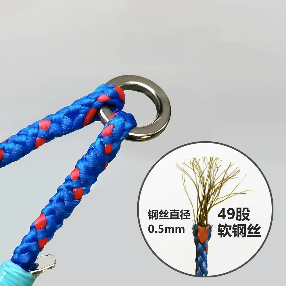 2Pairs/bag 3D Eyes Jig Lure Hooks High Carbon Steel Fishing Lure Accessories Double Barbed Assist Hooks Slow Jigging Hooks Pesca image 3