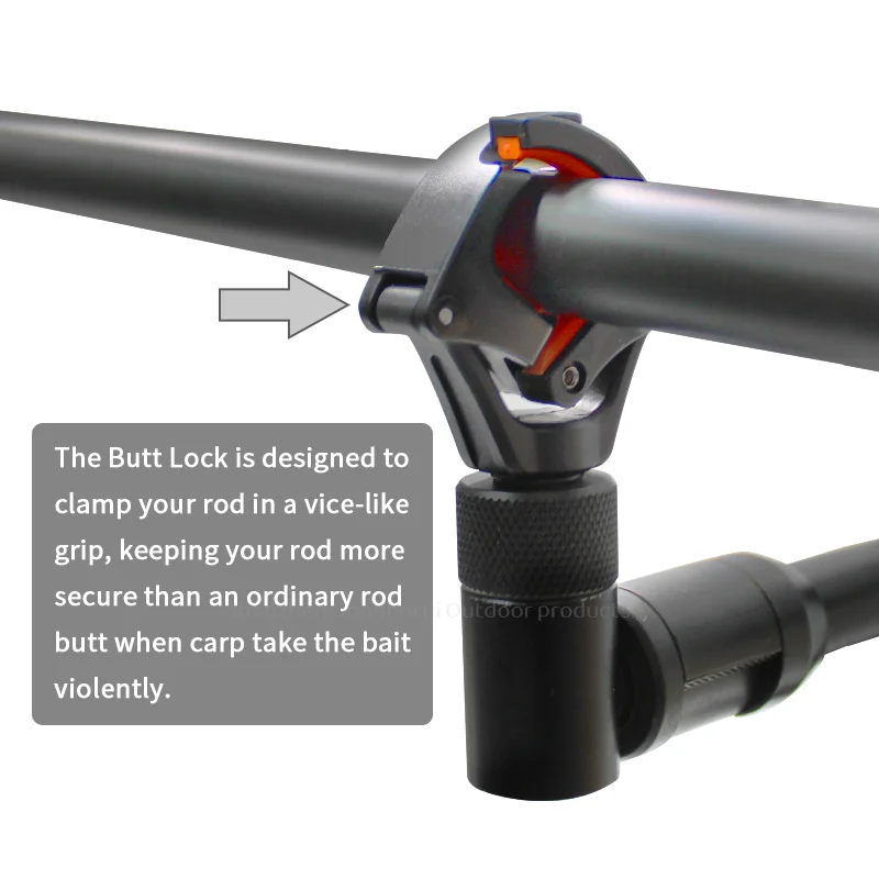 Carp Fishing Rod Rest & Butt Lock 5