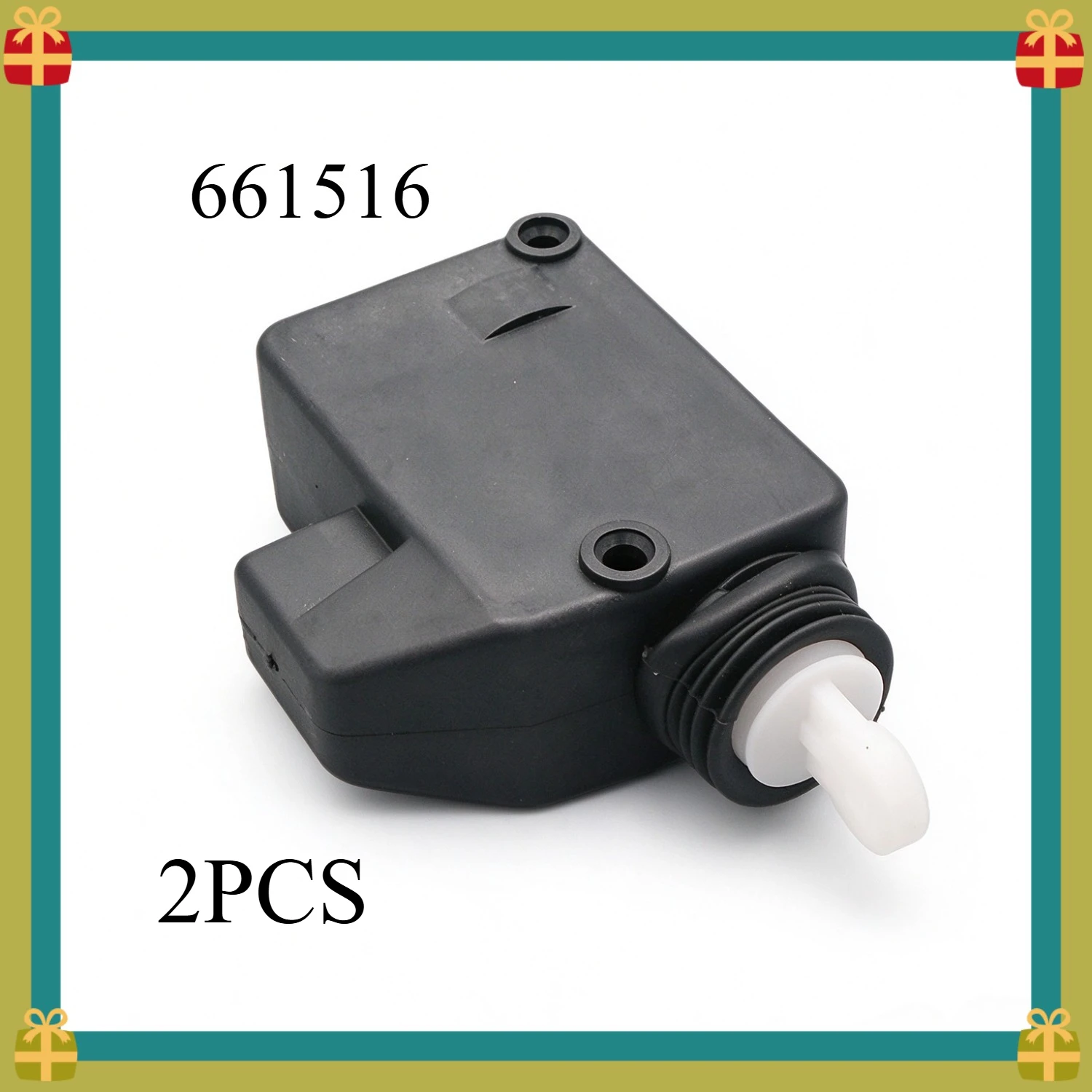 2PCS 661516 Trunk Door Lock Switch，For Peugeot 206 1.0, 1.4, 1.6; 406 1.6, 1.8, 2.0, 2.2 (1998–2012)