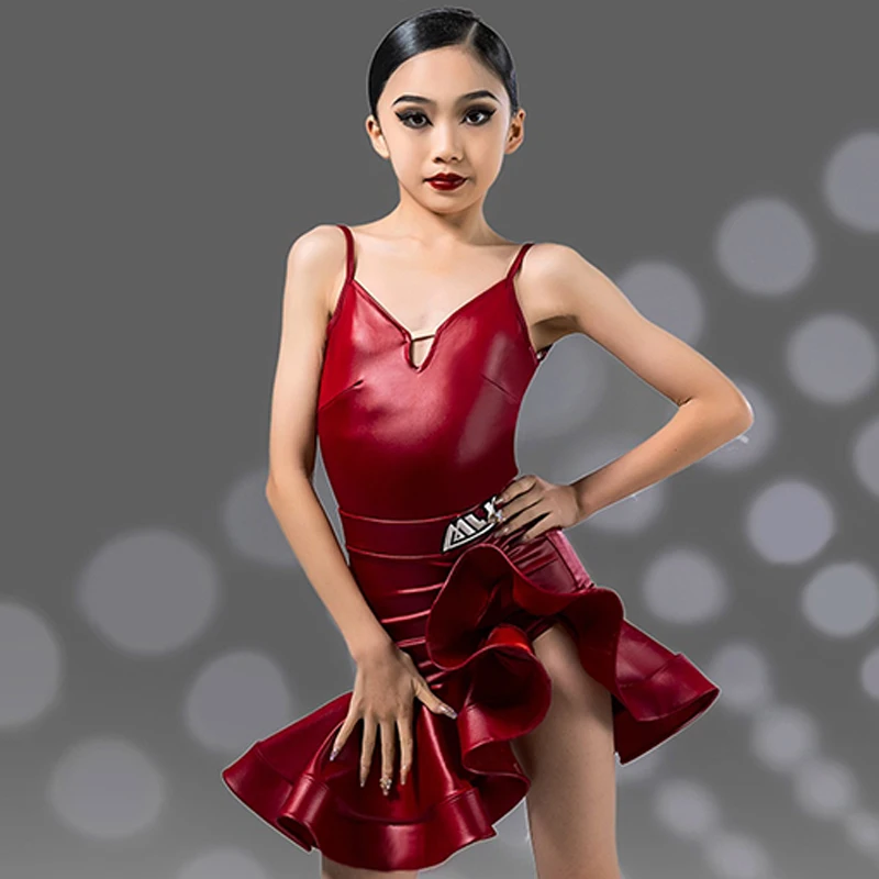 black-red-girls-latin-dance-dress-competition-suit-pleated-skirt-rumba-dance-stage-performance-wear-training-clothes-amy76