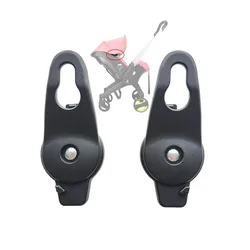 Stroller Awning Clamp Support Rod Clasp For 4 in 1 Carseat Pushchair Sunshade Bracket Well Compatible Similar Pram Accessories