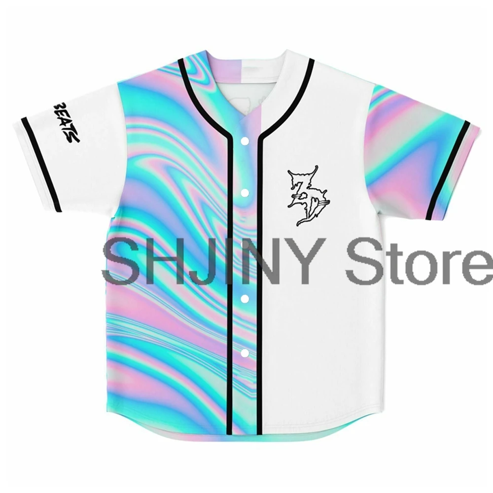 Zeds Dead Deadbeats ZD Jersey Baseball Jacket Shirts Short Sleeve Tee Women Men Streetwear Tops Hip Hop Clothes