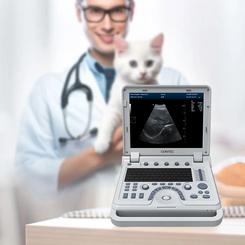 CONTEC CMS1700A-VET Diagnostic Color Doppler Ultrasound System veterinary Ultrasound Machine