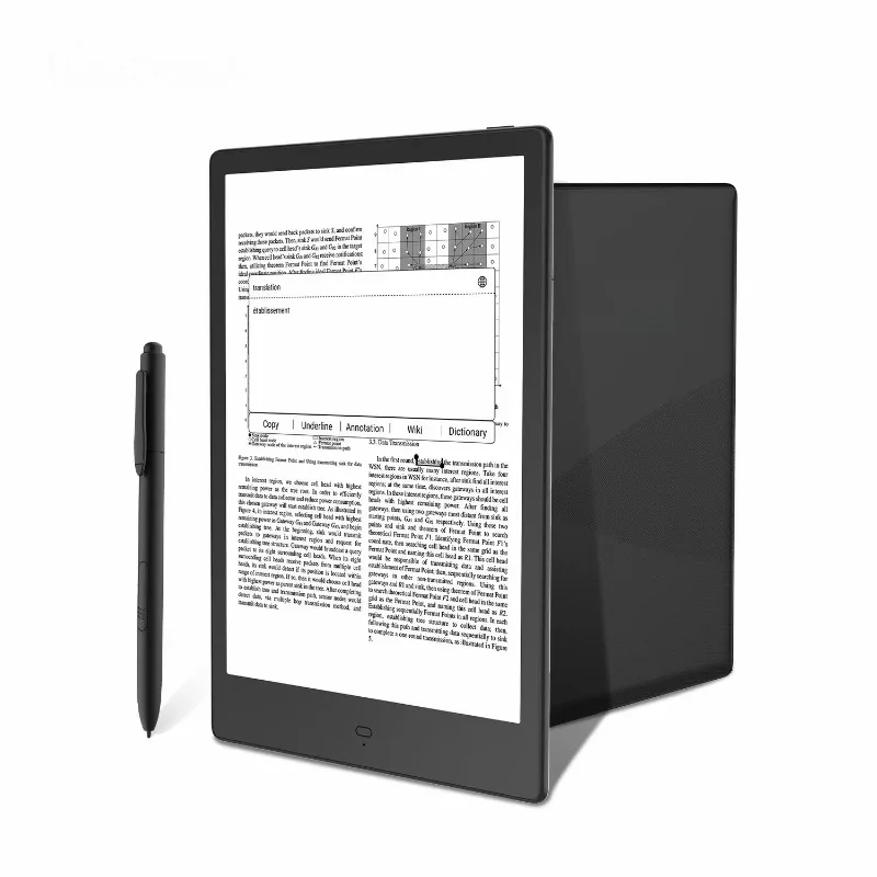 

K103 Android 10,3-дюймовый 6,0-считыватель электронных книг с Wi-Fi, 4 + 32 ГБ Eink HD-экран 1404*1782 Устройство чтения книг
