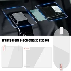 Transparent Seamless Car Windshield Double-sided Electrostatic Sticker for ETC Dash Cam Transparent Car DVR Paste Film Holder