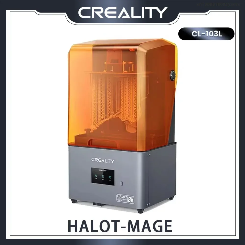 

Creality HALOT-MAGE 8K Resin 3D Printer 10.3“ Mono Screen Masking LCD 170mm/h Printing Speed CL-103L Printers 228*128*230mm