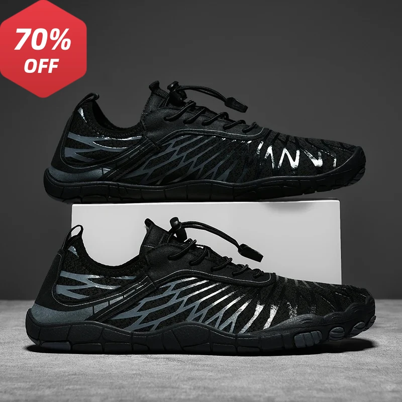 

Широкие дышащие кроссовки для активного отдыха, походов и кемпинга, минималистичные, удобные, легкие, для пляжа и водных видов спорта (мужские)