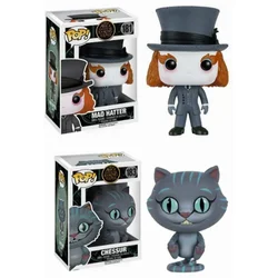 FUNKO POP Alice in the Wonderland Chessur #183 Cat MadHatter #181 Action Figures Model Toy