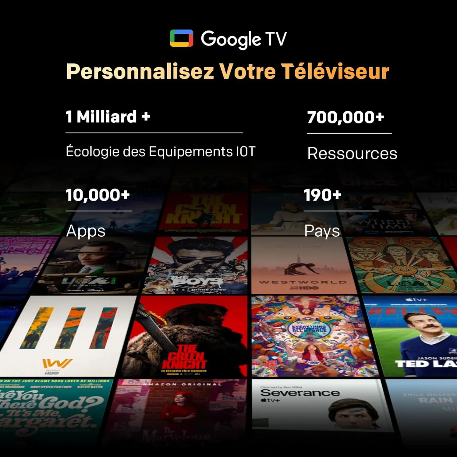 Metz TV 43/55 pulgadas 4K UHD Smart LED TV Google TV HDR 10 MEMC Dolby Audio Google Cast sintonizador de Control de voz 43MUF7000Z 55MUF7000Z