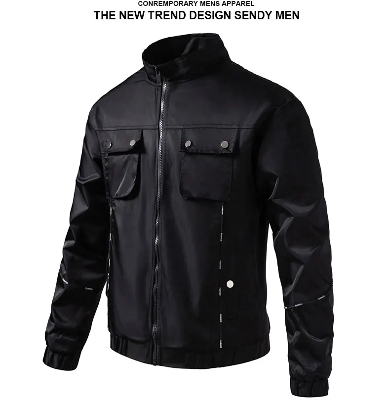 Korean Fashion Motorcycle Jacket for Men Women Autumn Winter Motorbike Coats Men High Street Vintag Handsome Racing Jacket