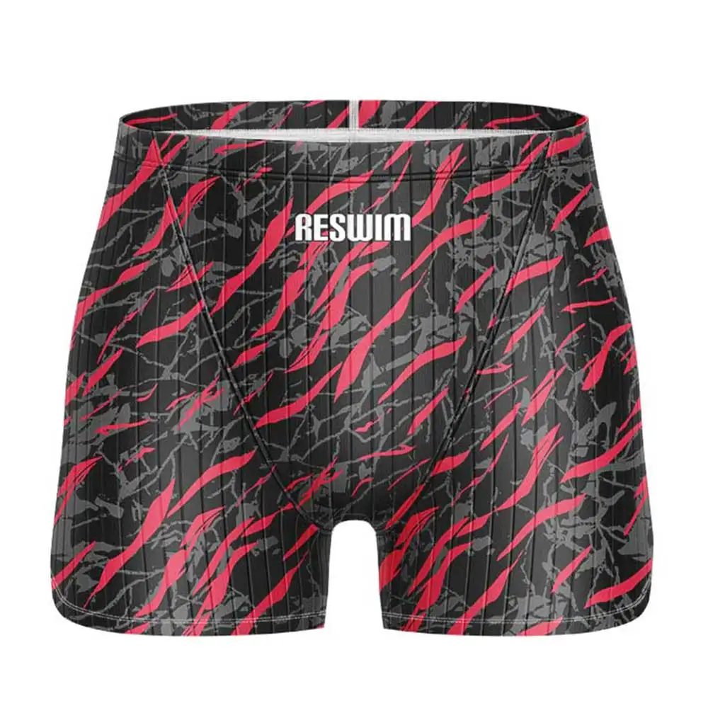 2025 Men's Jammer Swimsuit Swimming Trunks Swim Short Beach Tights Shorts Summer Quick Dry Pants Swimwear Sports Surfing Pants