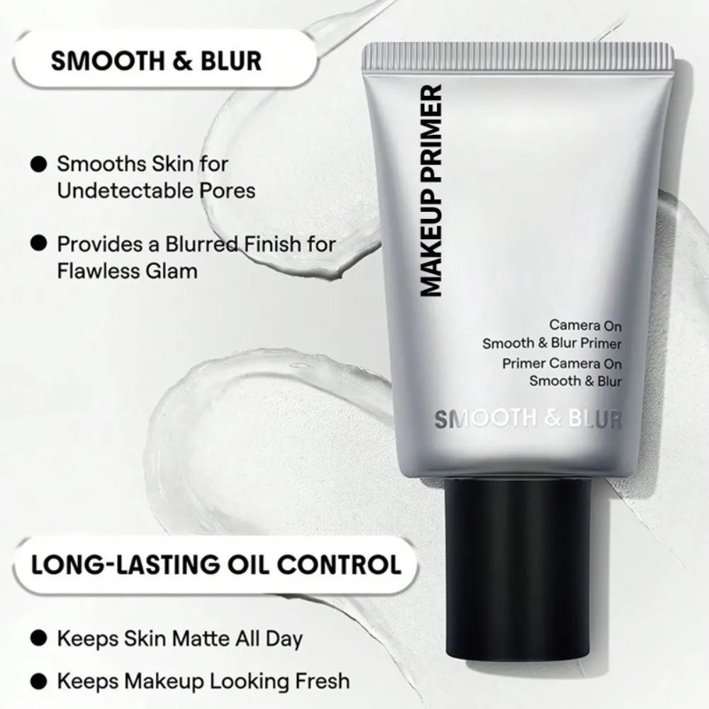 New Hydrating Makeup Primer Matte Transparent Texture Face Primer Smoothing Fine Lines Long-lasting Makeup Base Cream
