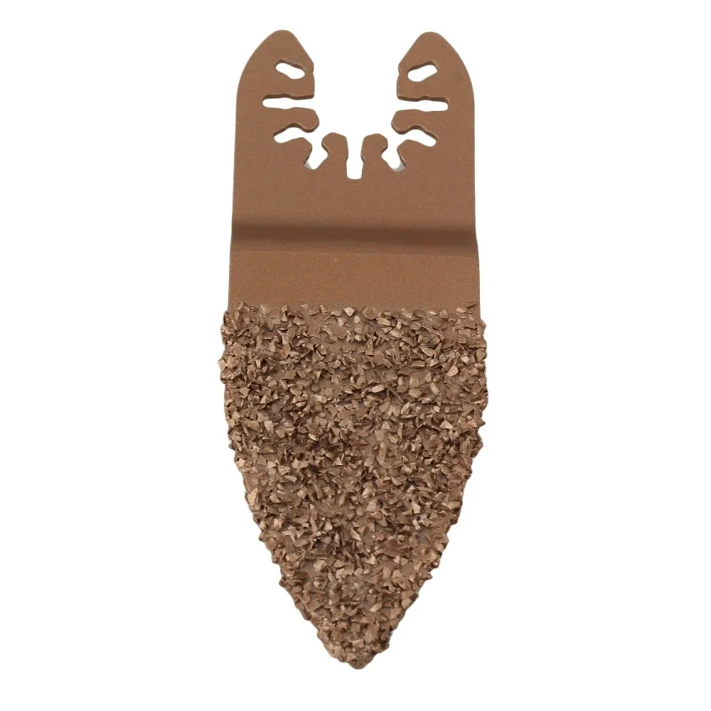 

32.5mm Yellow Quick Release Carbide Finger Grit Rasp Oscillating Saw Blades Multifunction Tools