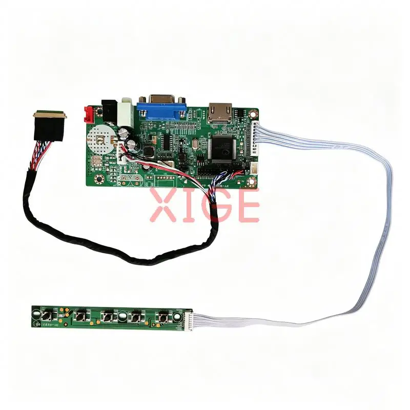 

For LTN140AT02 LTN140AT07 LTN140AT08 LTN140AT01 Drive Board Kit DIY VGA HDMI Laptop Display Screen 1366*768 40-Pin LVDS 1366x768