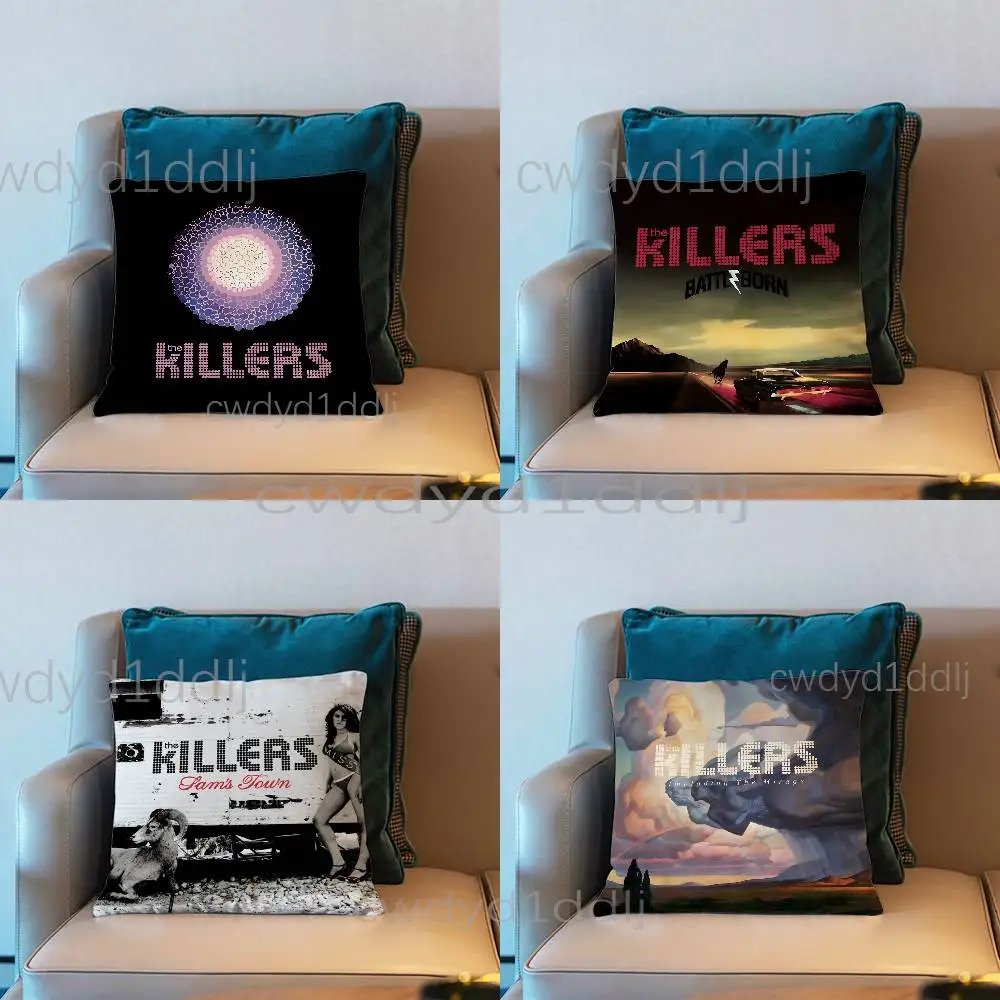 

The Killers Band Pressure Machine Cushion Cover Pillow Cover Decor Pillowcase Printed Cushion Case For Couch