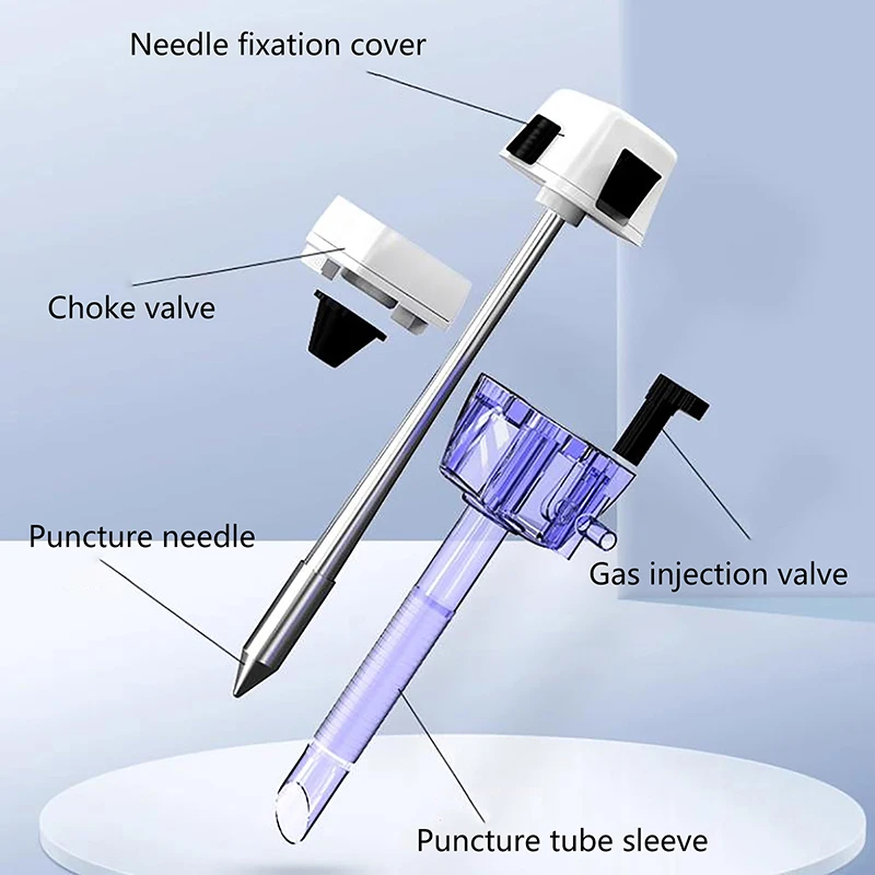 5/10/12/15mm Disposable Optical Puncture Cone Flip Type Puncture Cannula For Laparoscopy Visible Entry Medical Equipment