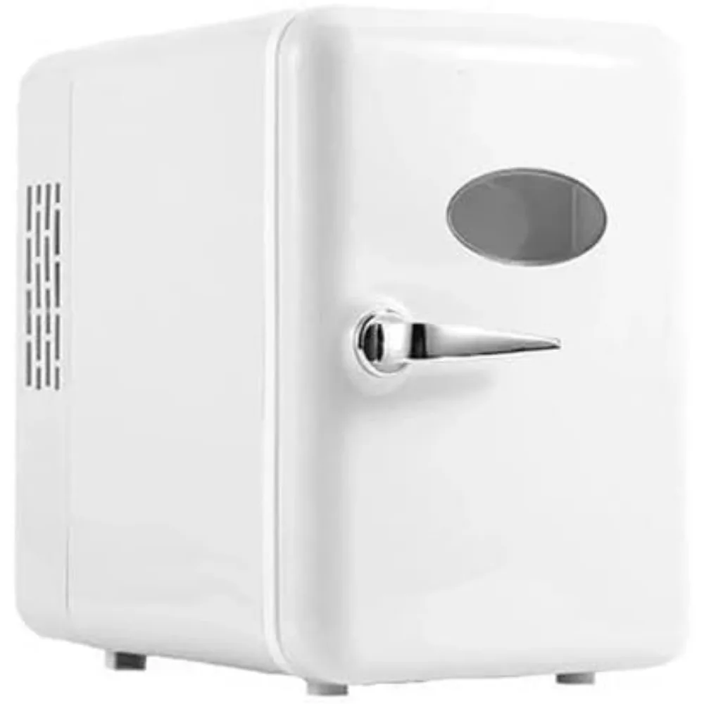 Compact Multifunction 12V/110V/220V Cooler for Cosmetics, Masks, and Beverages Ideal for Dorms, Cars, and Homes