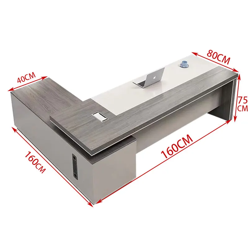 Kantoormeubilair Kantoren Gamerstoelen Chaise Bureau uit het midden van de eeuw Hoek Verhoogbare bureautafel Moderne bureaus Escritorios