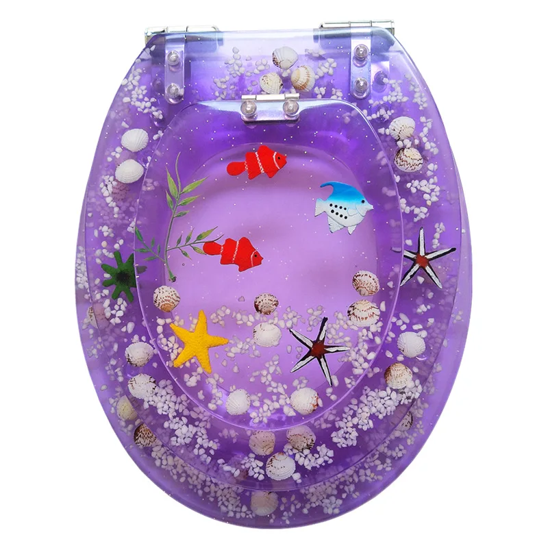 

Resin mother and child toilet cover, dual-purpose thickened old-fashioned UVO universal toilet cover