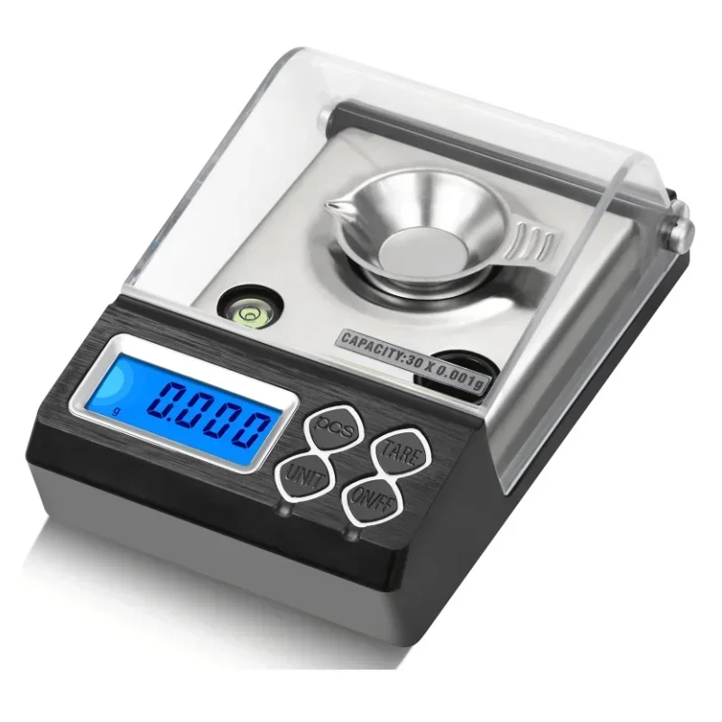 10pcs 50g0 001g Pocket Scale Carat Ct33 Jewelry Bird's Nest Scale Precision Portable Gram Scale