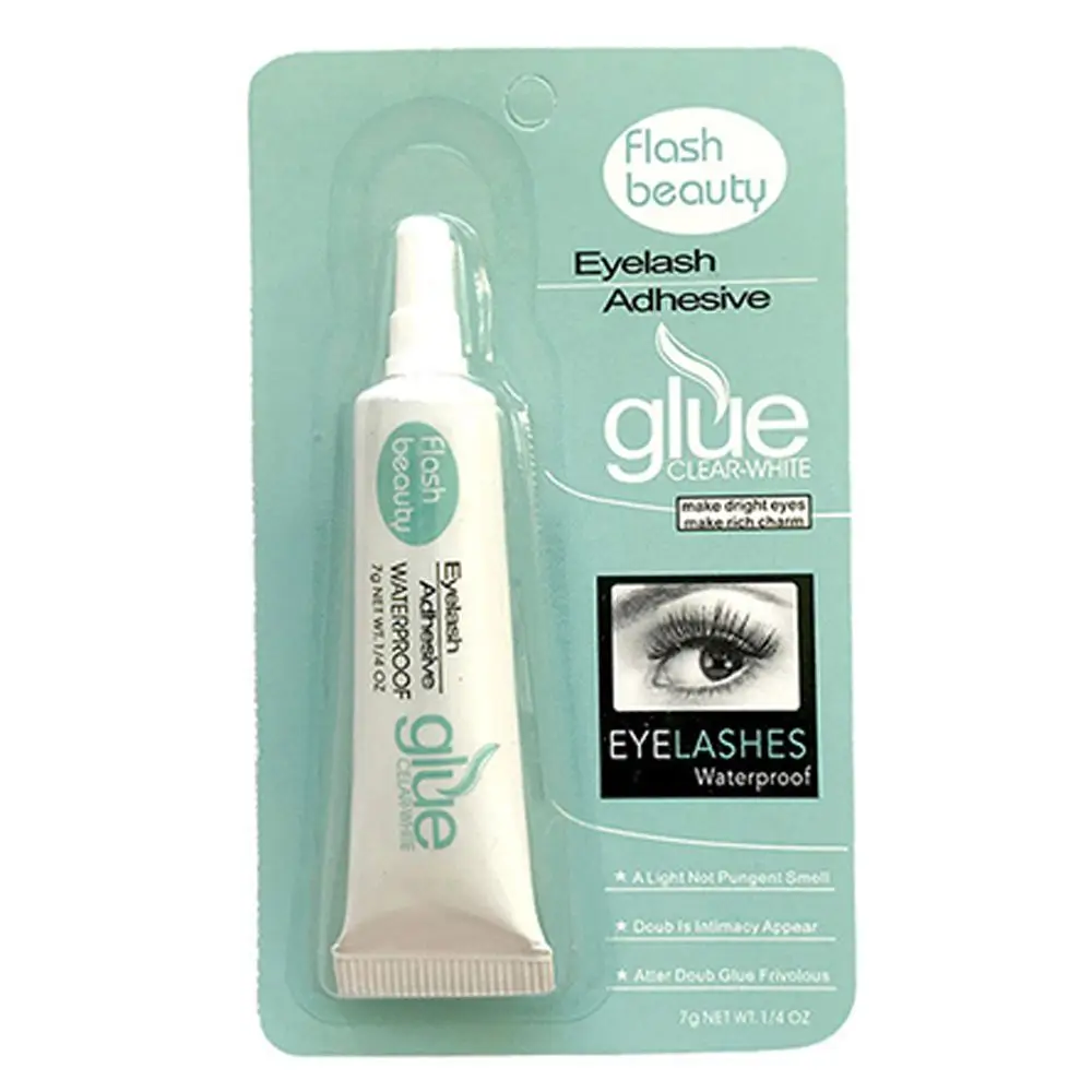 Black White Long Lasting Safe Strong Waterproof Eye Makeup Tools Flase Eyelashes Glue Eyelash Adhesive Double Eyelid Glue