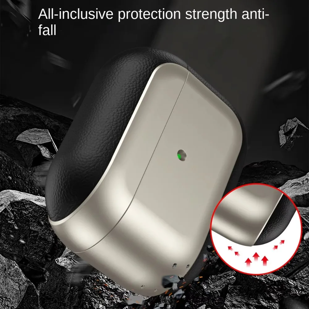 Soft Matte Electroplating TPU Shockproof Earphone Case For Apple AirPods Pro 4 3 2 Bluetooth Headset Protective Headphone Cover