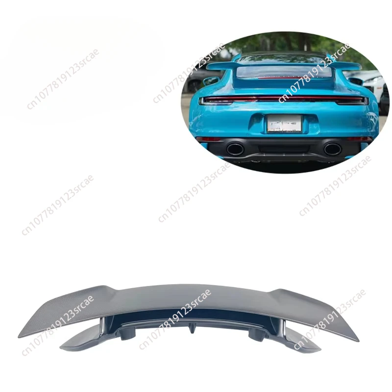 For the Porsche Carrera 992 911 2020 Type DM semi-carbon rear spoiler wing