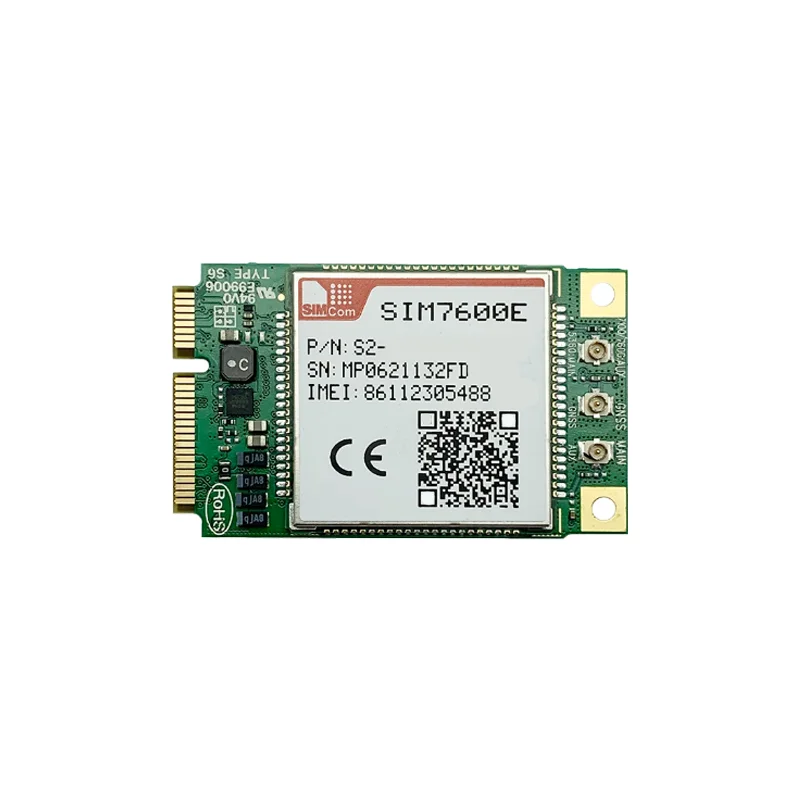 Modulo SIMCOM CAT1 LTE SIM7600E PCIE SIM7600G SIM7600E-L1S SIM7600SA PCIE 100% nuovo e originale