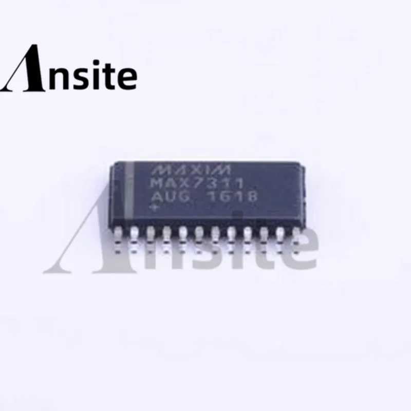 

5 штук в партии, 100% новый и оригинальный, MAX7311AUG + T, шелкография, как MAX7311AUG, 31 мА, 400 кГц, удлинитель ввода-вывода.