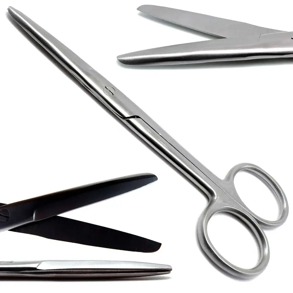 Spencer Stitch Suture Removal Scissors Gold Handle Dental Surgical Instrument for Suture Cutting Removal Medical Grade Tool