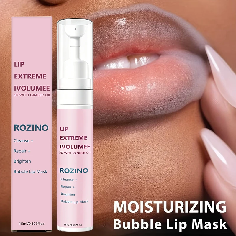 1 Piece/2 Pieces/3 Pieces - 3D Cleansing, Plumping, Repairing, and Brightening Bubble Lip Mask, Long-Lasting Plumping Effect for Lips - High-Gloss Lip Balm, Smoothes Lips, Creates a Sexy, Glossy, and Plump Look - Enhances Lip Elasticity, Suitable for Dry, Chapped, Dead Skin, and Thin Lips, Instantly Plumps and Smoothes Lip Lines, Moisturizing | Volumizing Lip Balm, Korean Skincare Product, Lip Product