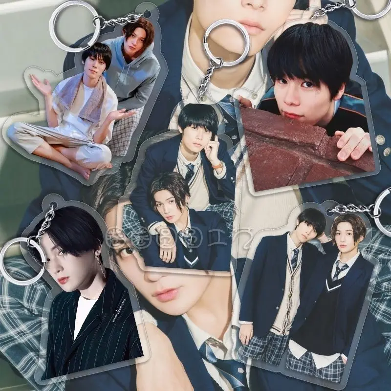 

Japanese drama My Beautiful Man Yagi Yusei Riku Hagiwara Figure Acrylic Keychain Acrylic Pendant Key Holder Bag keychain Gift