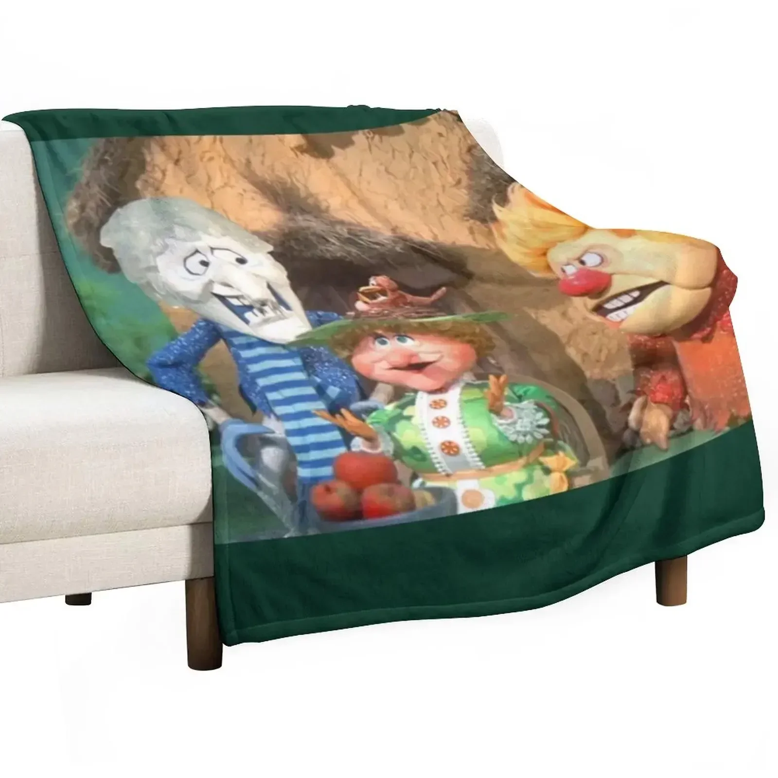 Miser Brothers and Mother Nature Throw Blanket manga anime Flannel Single Cute Plaid Blankets