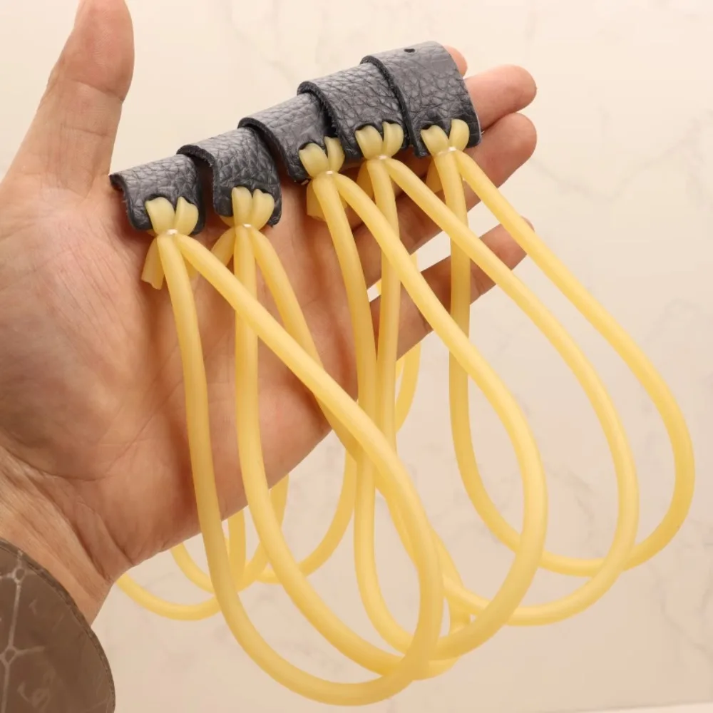 10pcs Professional 3050 Slingshot Bands 35cm High-Elasticity Tubing for Hunting & Outdoor Shooting