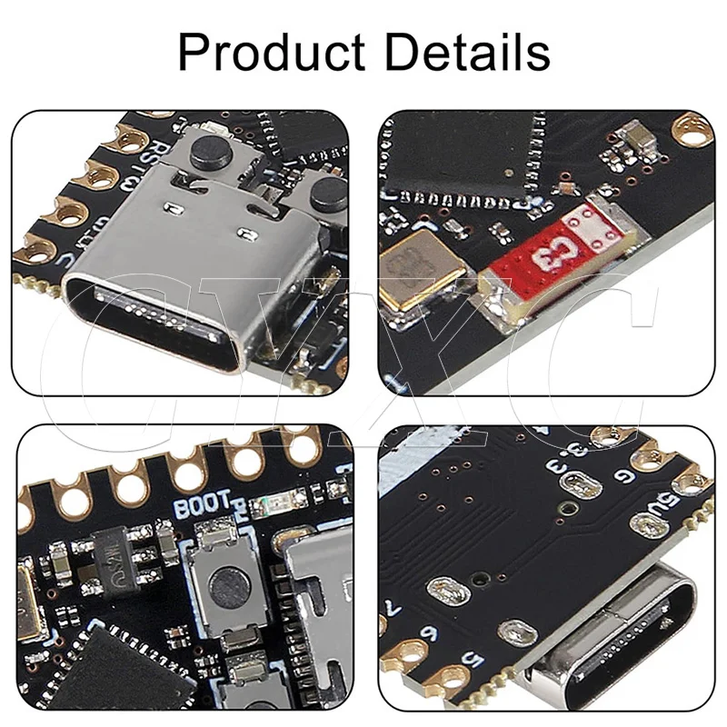 1-10 قطعة TYPE-C ESP32-C3 SuperMini ESP32 C3 مجلس التنمية ESP32-C3 4MB واي فاي وحدة بلوتوث