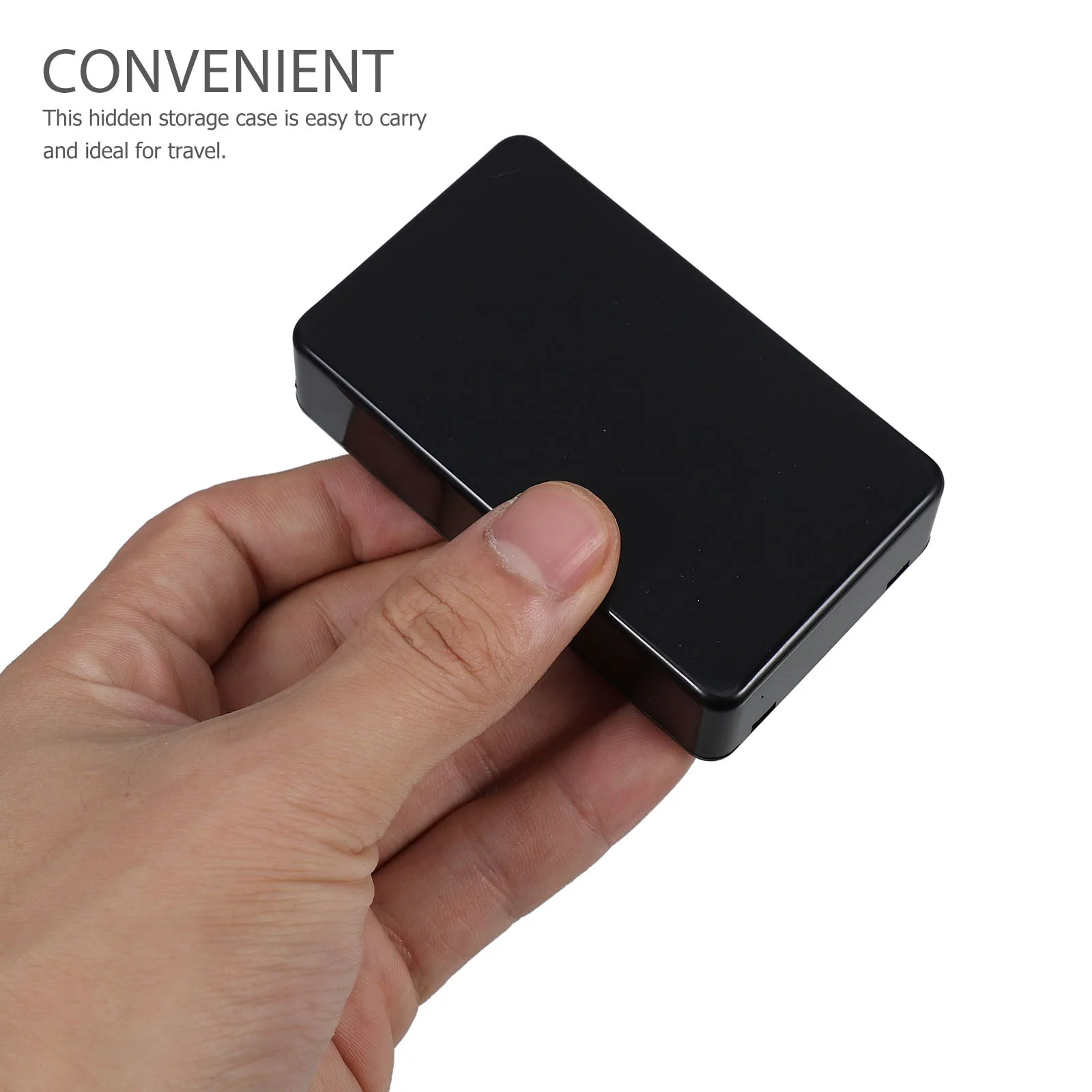 4Pcs Portable Hidden Storage Box Secret Safe Case for Travel Jewelry Money Hidden Compartment Container Security Kit