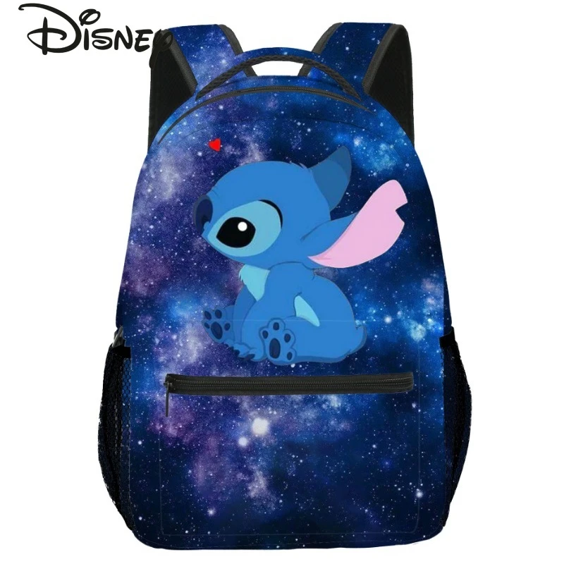 

Disney Stitch New Children's Backpack Luxury Brand Children's Schoolbag High Quality Fashion Girls' Schoolbag Large Capacity