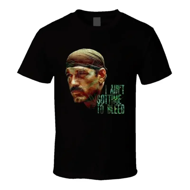 I Aint Got Time To Bleed Blain Predator Jesse Ventura Parody Fan T Shirt