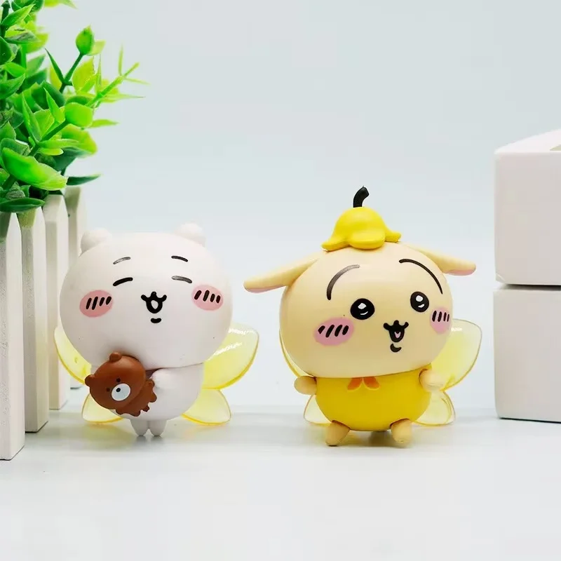 Chiikawa Happy Companion Series Blind Box Scatola misteriosa a sorpresa Kawaii Cure Model Figurine Desktop Decor Regalo personalizzato per bambini