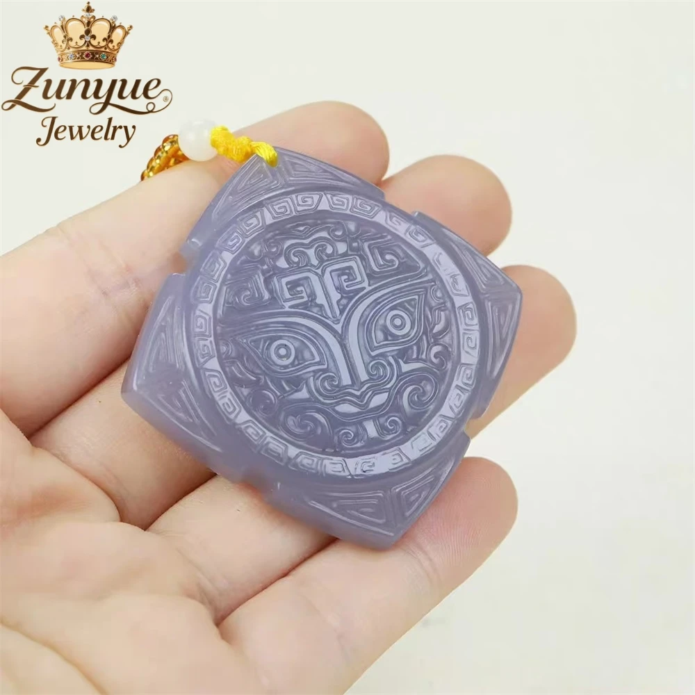 Natuurlijke Tian Jade Taotie Jade Hanger Luxe Kwaliteit Sieraden Best Verkopende Mode-sieraden Prachtige Charms Populair Elegant