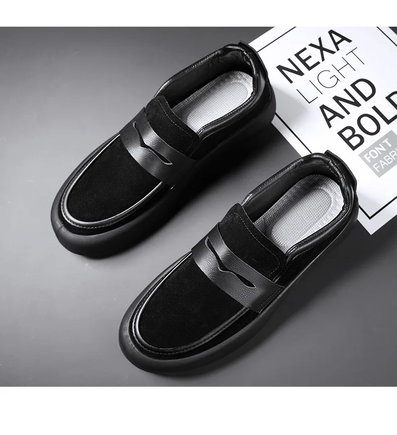 Neue Herbst Atmungsaktive Herren-Slipper-Set Modische Jugend-Freizeitschuhe Herrenschuhe – Detail 11