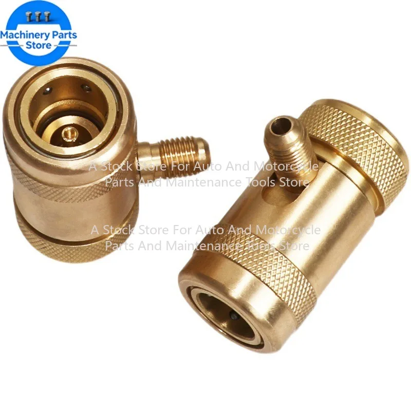 Car Air Conditioner R744 Fast Refrigerant Adjustable Carbon Dioxide High And Low Pressure Connector
