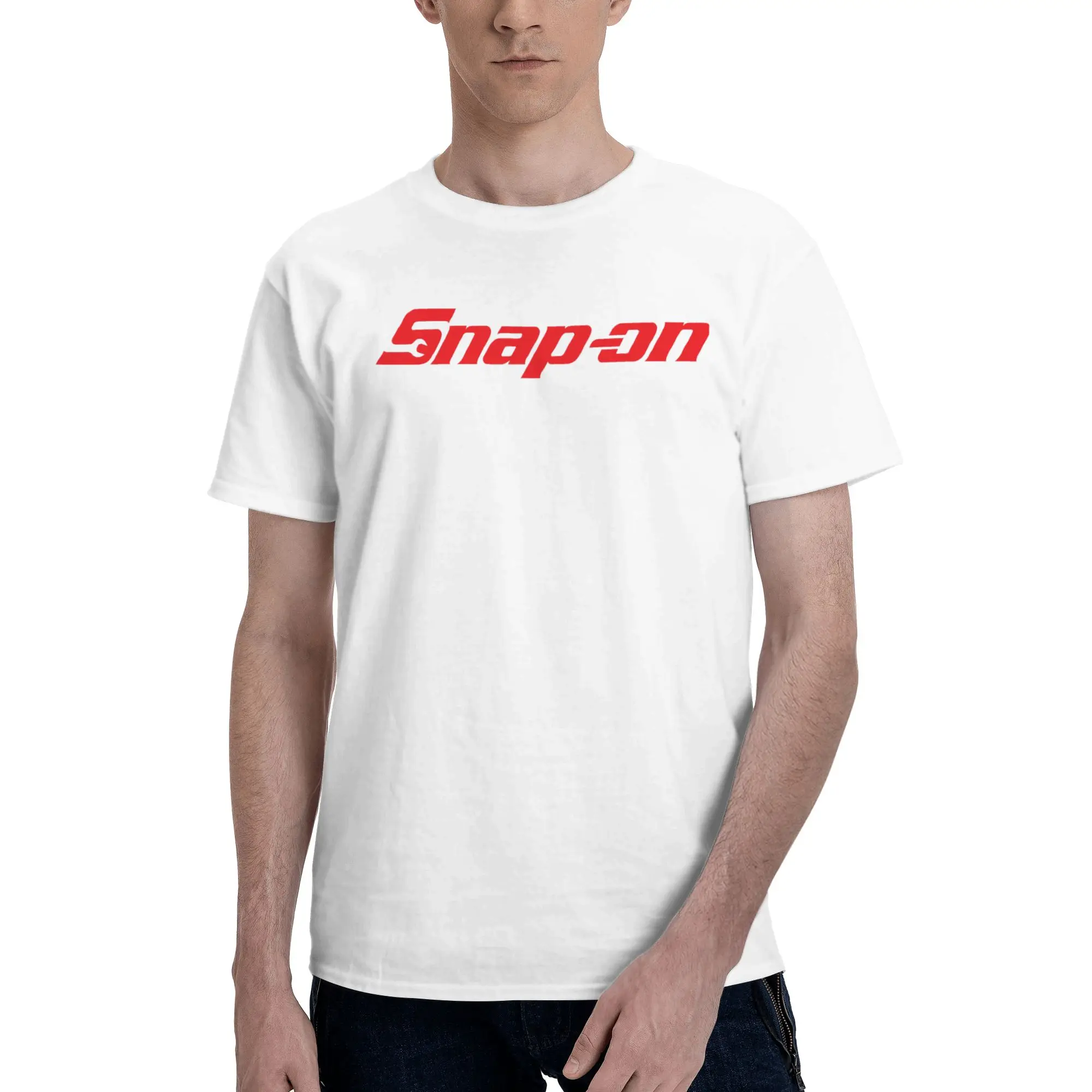 Snap On Tapis Alfombra Literary Reversible T-shirt Light Casual Basic Tee