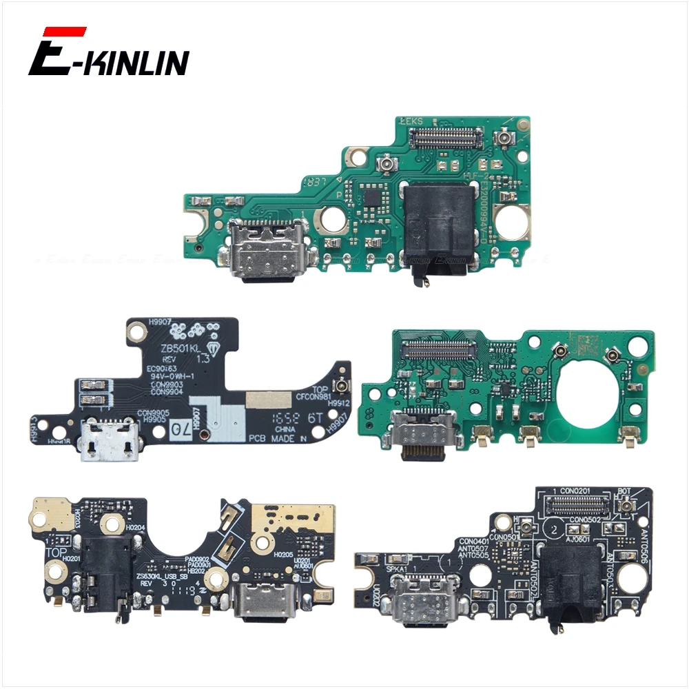 USB Fast Charger Charging Port Board Flex Cable For Asus Zenfone 10 9 8 7 Pro 6 5 Lite 5Q 10Z 9Z 6Z 5Z Repair Parts