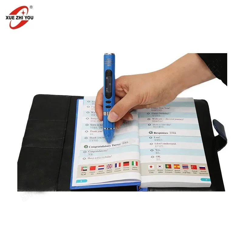 Customized Speaking Pen Smart Talking Pen with OID Book Digital Learning Toys for Preschool Kids