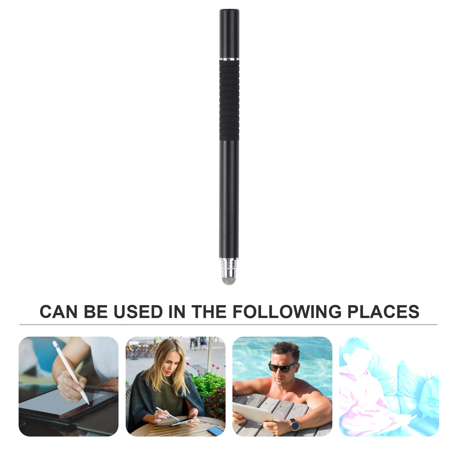 Capacitive Stylus 2-In-1 Fine Tip Touch Screen Pencil For Tablets Writing Drawing Tool Stylus Touch