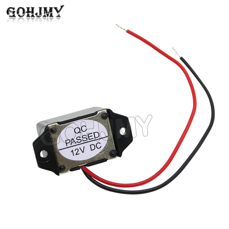 Alarm Buzzer DC 12V 85dB Mini Electronic Alarm Buzzers Constant Tone